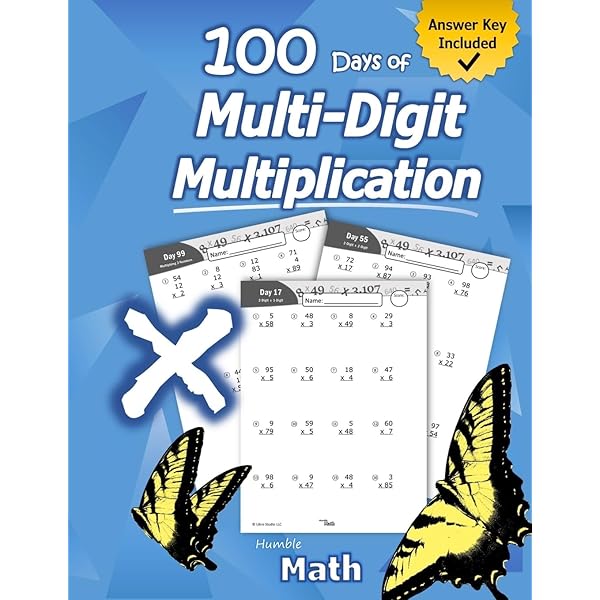 Humble Math - 100 Days of Timed Tests: Multiplication